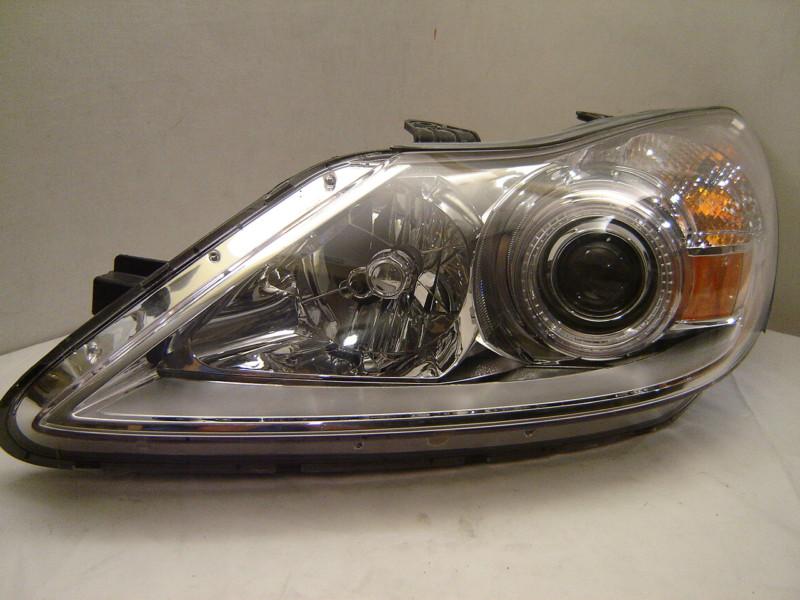 Hyundai genesis sedan left xenon headlight 09 10 11 oem