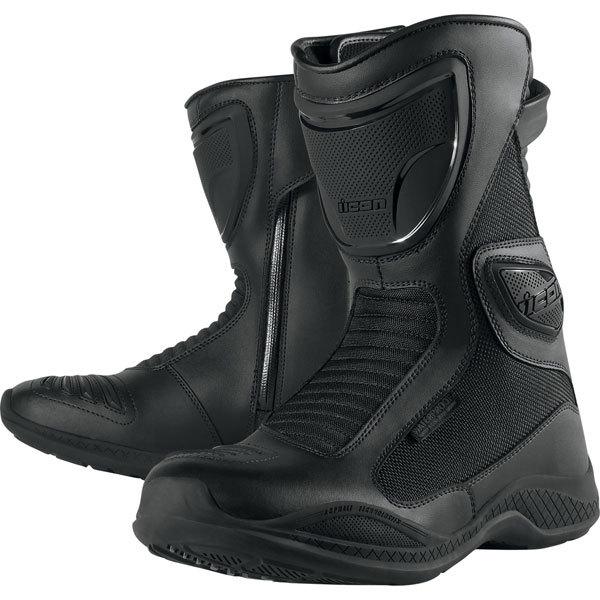 Black 9 icon one thousand reign waterproof boot