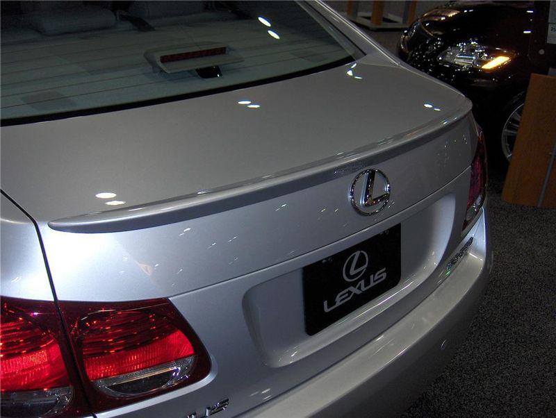 Painted 06-11 lexus gs300 gs400 gs430 factory spoiler