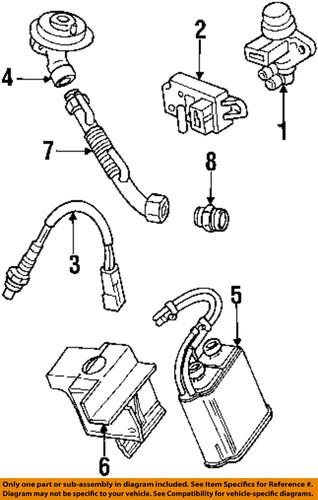 Ford oem f1az9f485a emission-connector