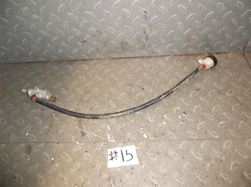 #15 2002 polaris sportsman 500 rear master cylinder *