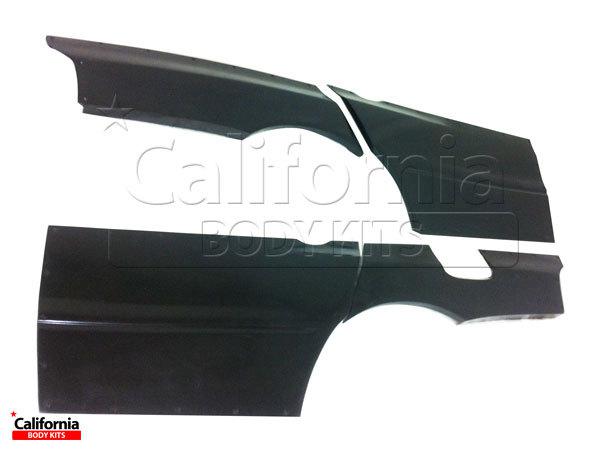 Cbk frp bmag wide body 35mm fenders (rear & door caps) 4pc mitsubishi evolution