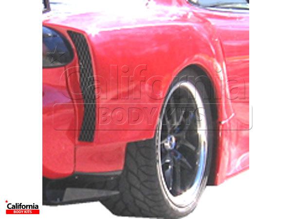 Cbk frp rame gt300 wide body fenders (rear) mazda rx-7 fd3s 93-97 ships from us