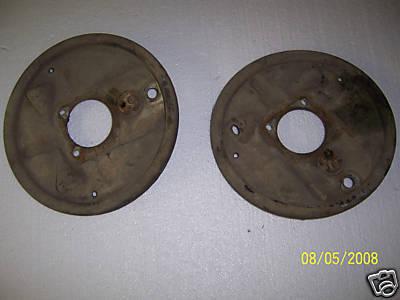 Brake backing plates u 1978 - 1987  el camino 1982 - 1992 camaro