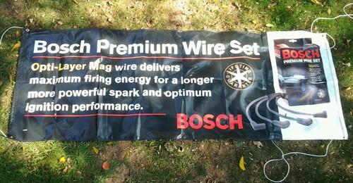 Bosch premium wire large banner advertisement sign