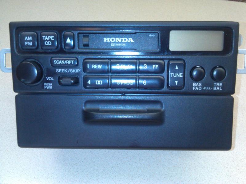 Honda accord original stereo receiver & tape deck