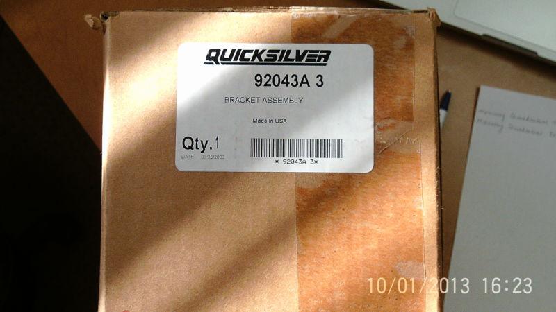 Mercury quicksilver bracket assembly 92043a3 bin65