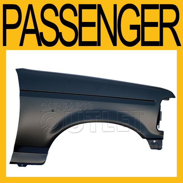 1992-1996 bronco f-150 f250 front fender primed steel f-super duty ford truck rh