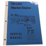 Chrysler chrysler marine service manual q81-770-1565