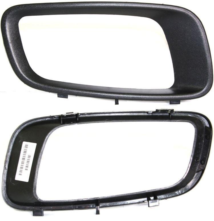 Fog light lamp trim bezel surround passenger's right side