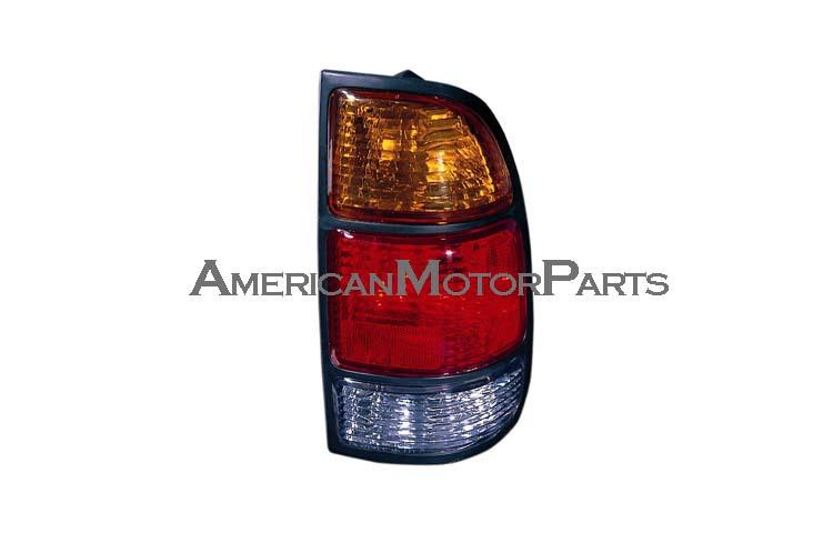 Right replacement red/amber/clear tail light 00-04 toyota tundra regular access