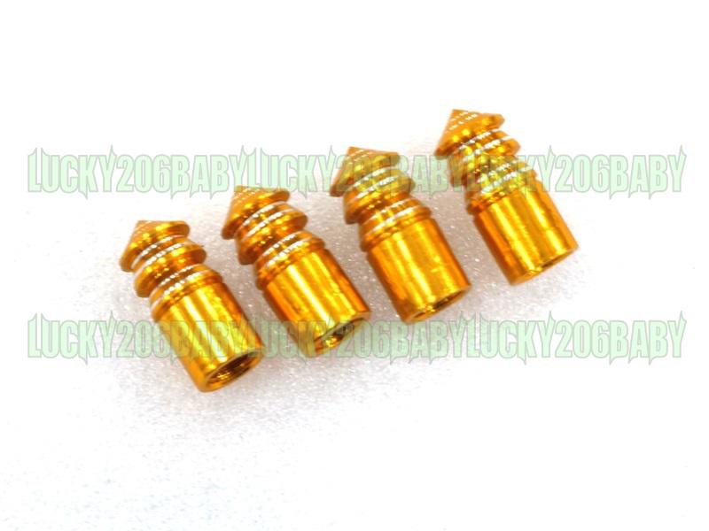 Tyre valve dust cap light-house for suzuki 4pcs gold