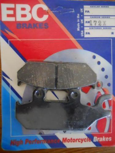 Ebc fa172x  brake pads yamaha 90-95 xt600 ft , brakes, pad, fa, 172x, fa 172x