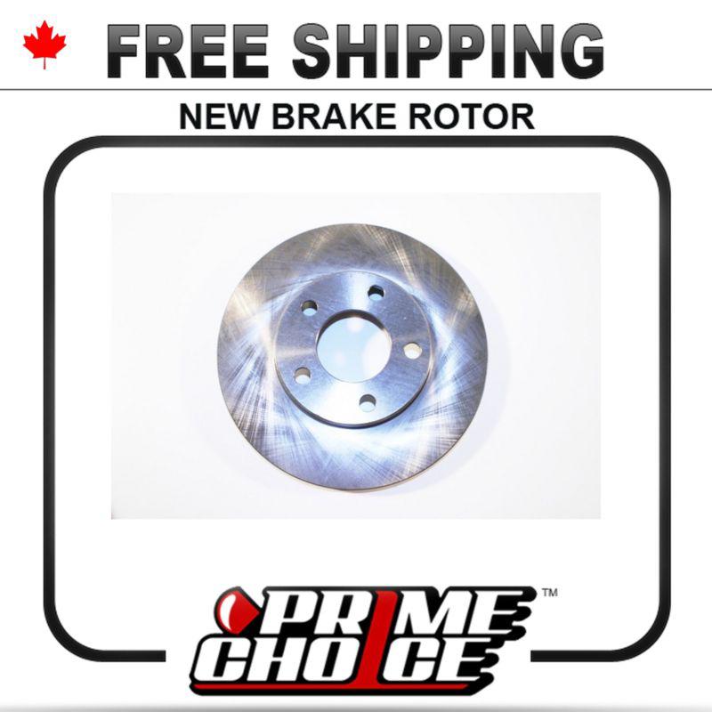 1 premium new disc brake rotor for front fits left driver / right passenger side