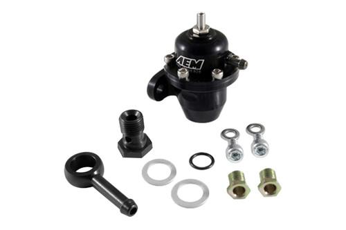 Aem 25-303bk - aluminum fuel pressure regulator for 1986 acura integra