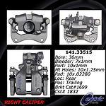 Centric parts 142.33515 rear right rebuilt caliper with pad