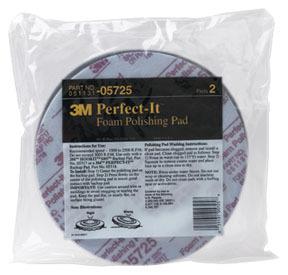 3m #5725  perfect-it™ foam polishing pad,black.8"