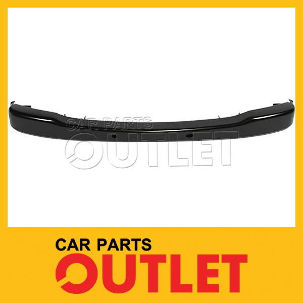 01-04 dodge dakota durango front bumper reinforcement black replacement