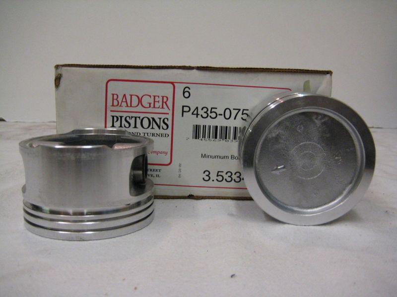 G.m. 3.1/191 badger pistons (cast) .030 os