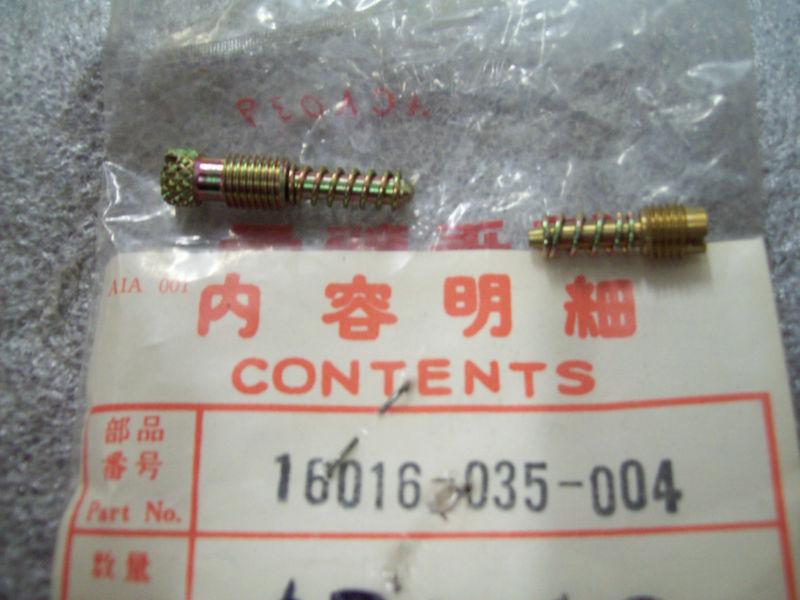 Genuine honda screw set a xl70 xl100 xl125 cb125 16016-035-004 new nos