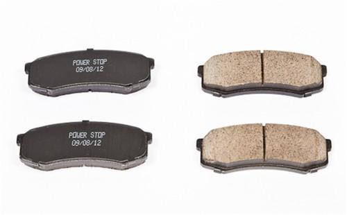 Power stop 16-606 z16 evolution ceramic clean ride scorched brake pads