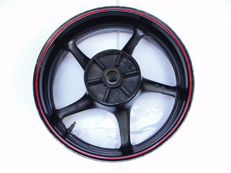 Yamaha yzf r6 r6s 5sl rear wheel / rim 03 04 05 06 07 08 09 2006 2007 2008