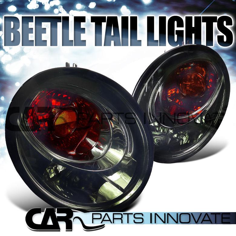 Fit vw 98-05 beetle altezza tail lights rear brake lamp smoke