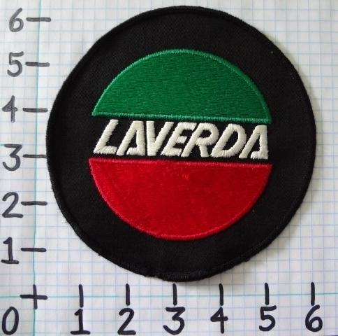 Vintage nos laverda motorcycle patch from the 70's 002