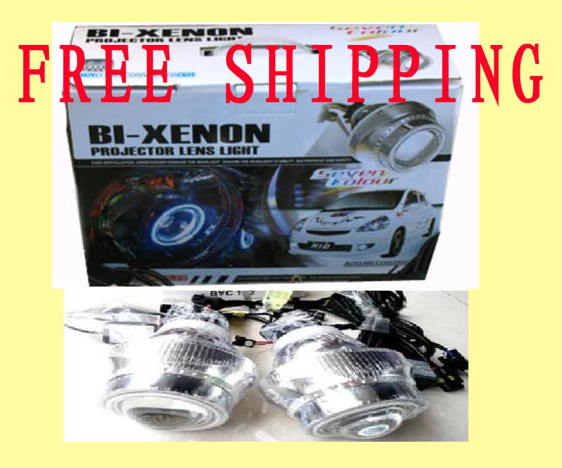 H7 h4 h1 9005 9004 headlight bi-xenon headlight hid projector lens hi/lo light