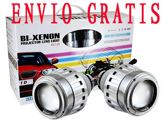 G5 hid kit bi xenon bombilla faros lente del proyector kit h4 h7 h1 9006 9005