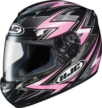 New hjc thunder csr2 helmet, pink/black, xs