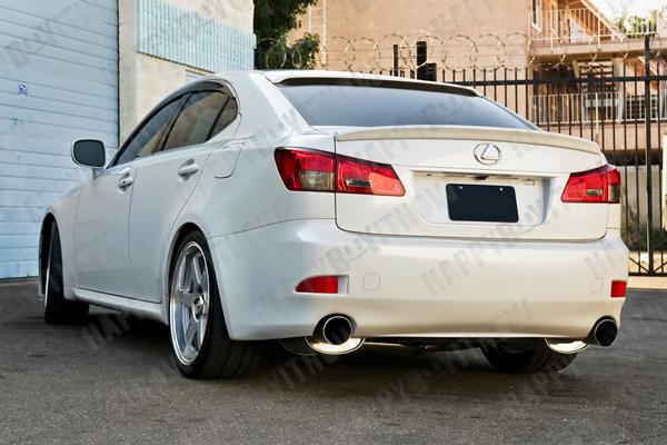 Combo painted lexus isii is250 is350 is f oe roof & ing trunk spoiler exclusive