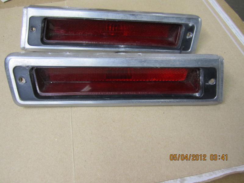 Chrysler new yorker 72 1972 rear side marker light set