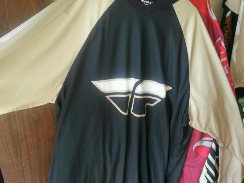 Fly racing  pants/jersey sz 36/xl,mx/motocross pants / black / tan jersey