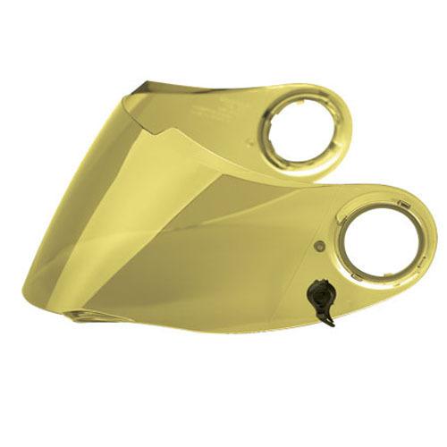 Scorpion exo-500/1100 motorcycle ever clear shield gold