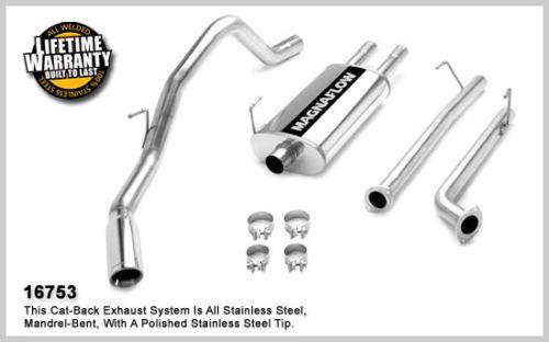 Magnaflow 16753  toyota truck tundra stainless cat-back performance exhaust