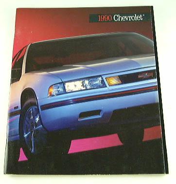 1990 90 chevrolet chevy brochure camaro caprice beretta