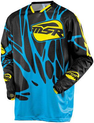 Msr 2014 adult nxt venom cyn/blk/ylw jersey size small sm