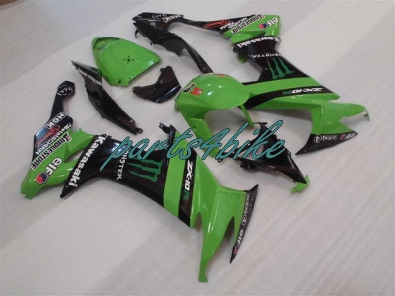 Zx-10r 08 09 zx10r zx 10r abs fairing bodywork 2008 g