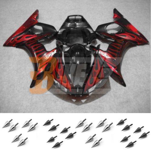 Bolt kit & injection fairing kit bodywork for yamaha yzf 600 r6 2004 2005 paa