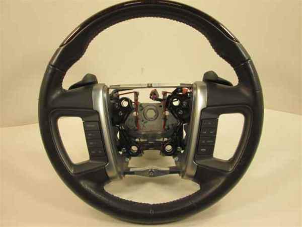 2010 lincoln mks steering wheel w/ woodgrain oem lkq