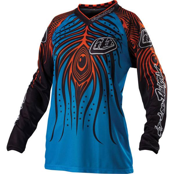 Blue/orange s troy lee designs gp savage women's jersey 2013 model