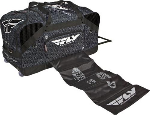 Fly racing roller grande bag - black/gray