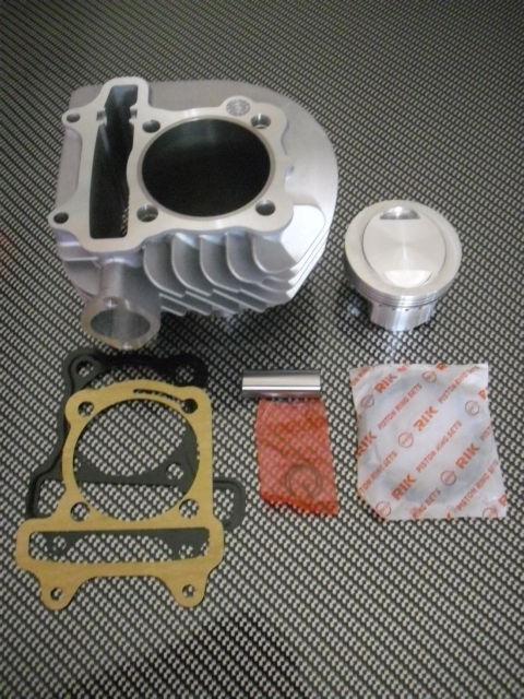 Scooter 150cc gy6 high performance cylinder kit 61mm hi compression piston