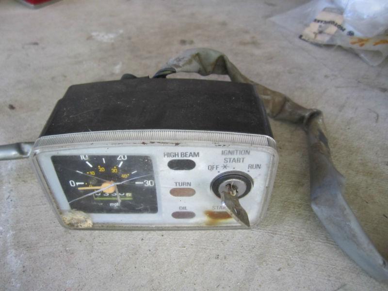 Yamaha qt5 moped speedometer dashboard assembly look