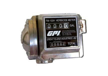 Gpi fm-100h-l8b herbicide meter - 1in bspp inlets & outlets 15 to 75 lpm