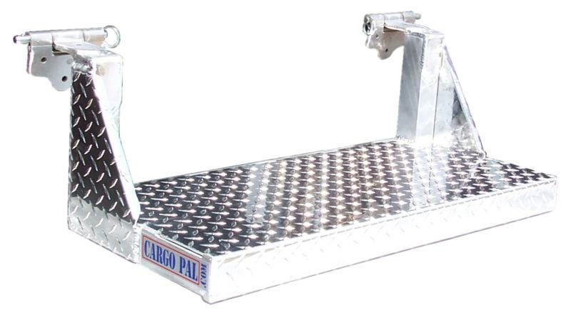 Cargopal cp152 fold out trailer door step for 36" trailer door (diamond plate)