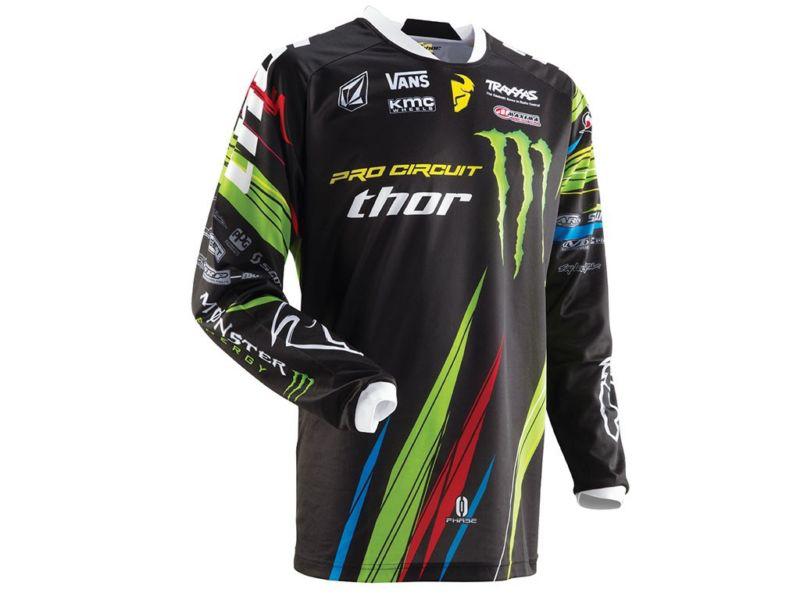 2014 thor phase pro circuit jersey s-xxlarge