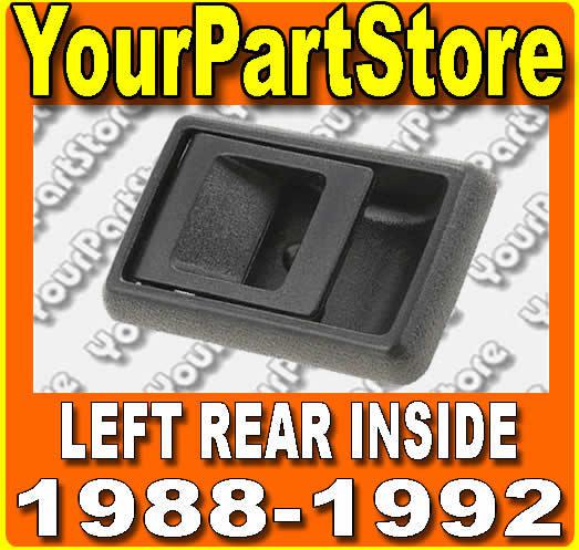 88-92 corolla inside inner interior door handle driver driver's side rear left