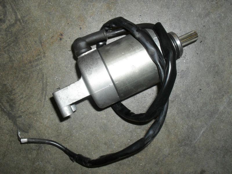 Yamaha yzfr6 starter motor and cable assembly yzf-r6 2003 03-05 06-09 r6s yzfr6s